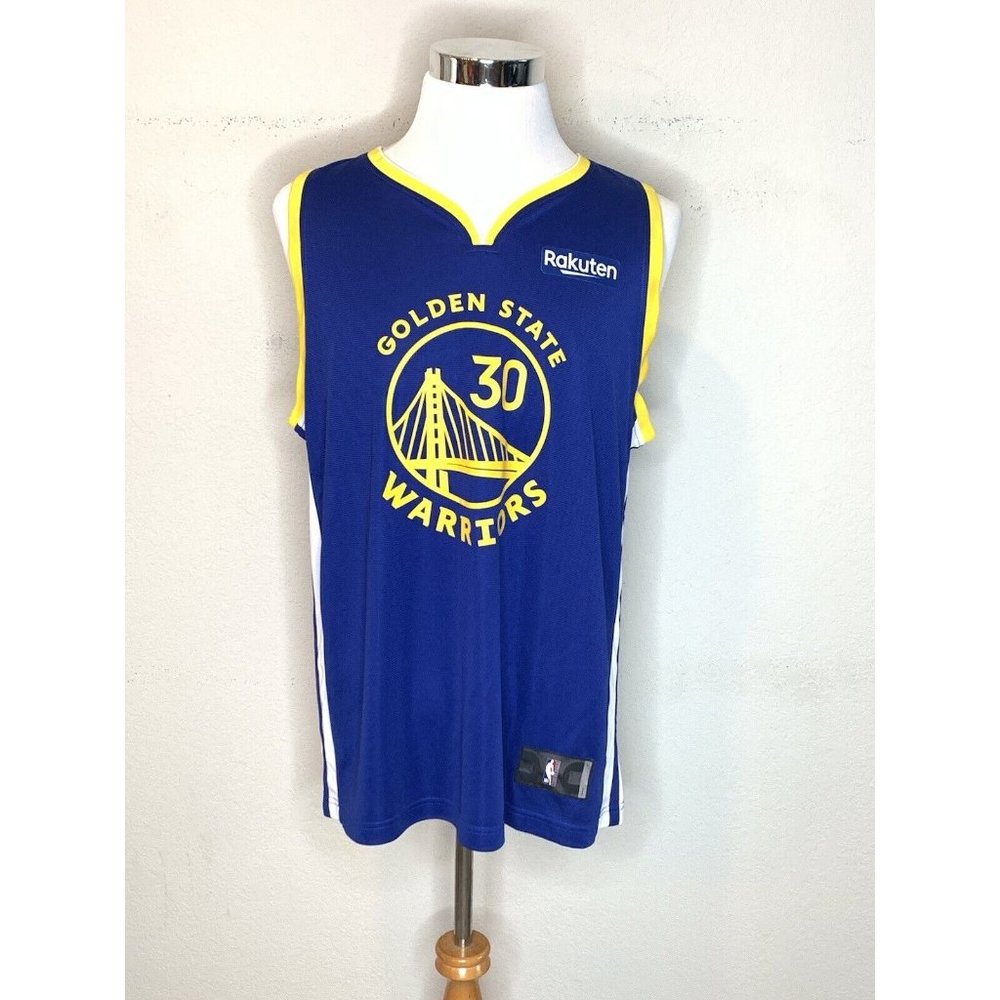Stephen Curry #30 Golden State Warrior Finals Jersey